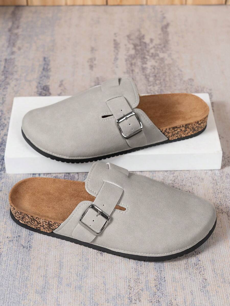 Men's Buckle Clogs