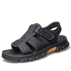 Men's Adjustable Hook and Loop Sandals