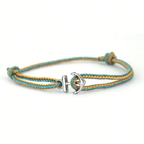 Men's Anchor Clasp Bracelet