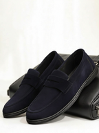 Men's Apron Toe Penny Loafers