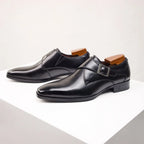 Men's Buckle Monk Shoes