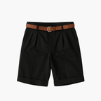 Men's Buttoned Polo and Shorts Set