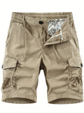 Men's Button-Up Cargo Shorts