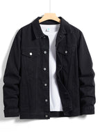Men's Button-Up Casual Jacket
