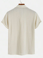 Men's Button-Up Polo Shirt