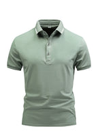 Men's Buttoned Collar Polo