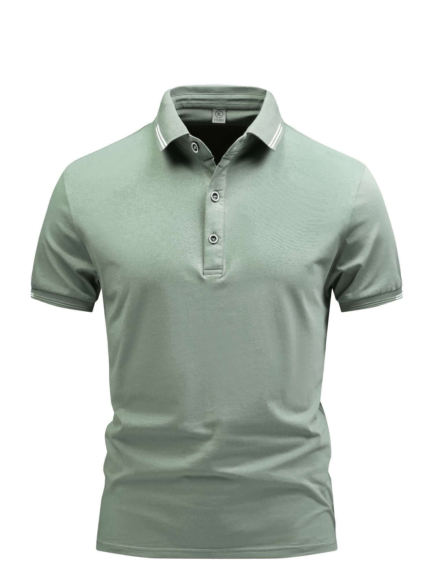 Men's Buttoned Collar Polo