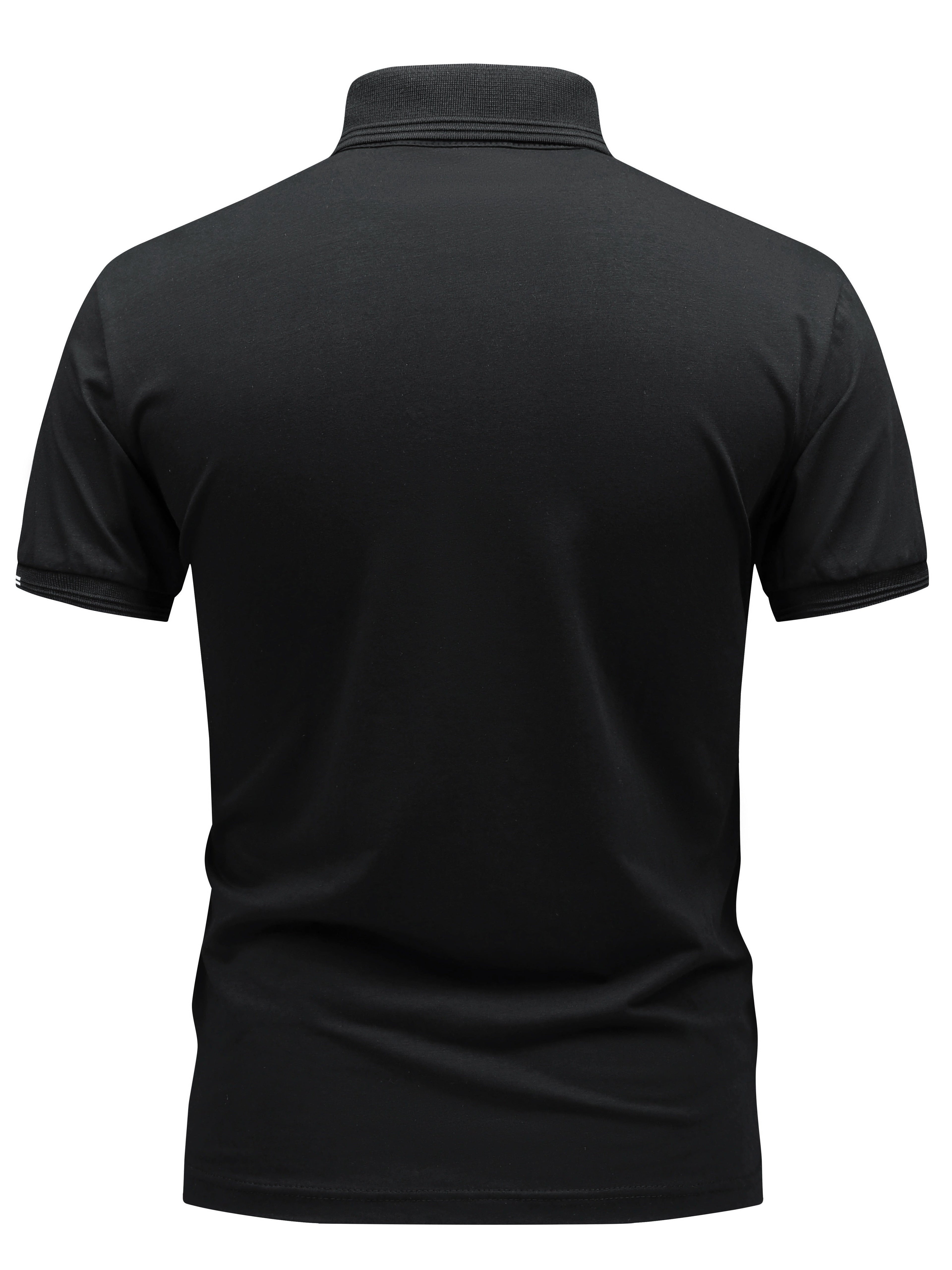 Men's Buttoned Collar Polo