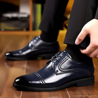 Men's Cap Toe Derby Shoes