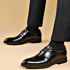 Men's Cap Toe Slip-On Shoes