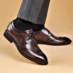 Men's Cap Toe Slip-On Shoes