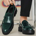 Men's Chunky Sole Buckle Loafers