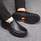 Men's Contrast Stitch Loafers