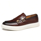 Men's Double Buckle Loafers