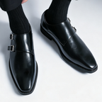 Men's Double Monk Shoes