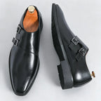 Men's Double Monk Shoes
