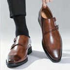 Men's Double Monk Shoes