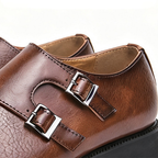 Men's Double Monk Shoes