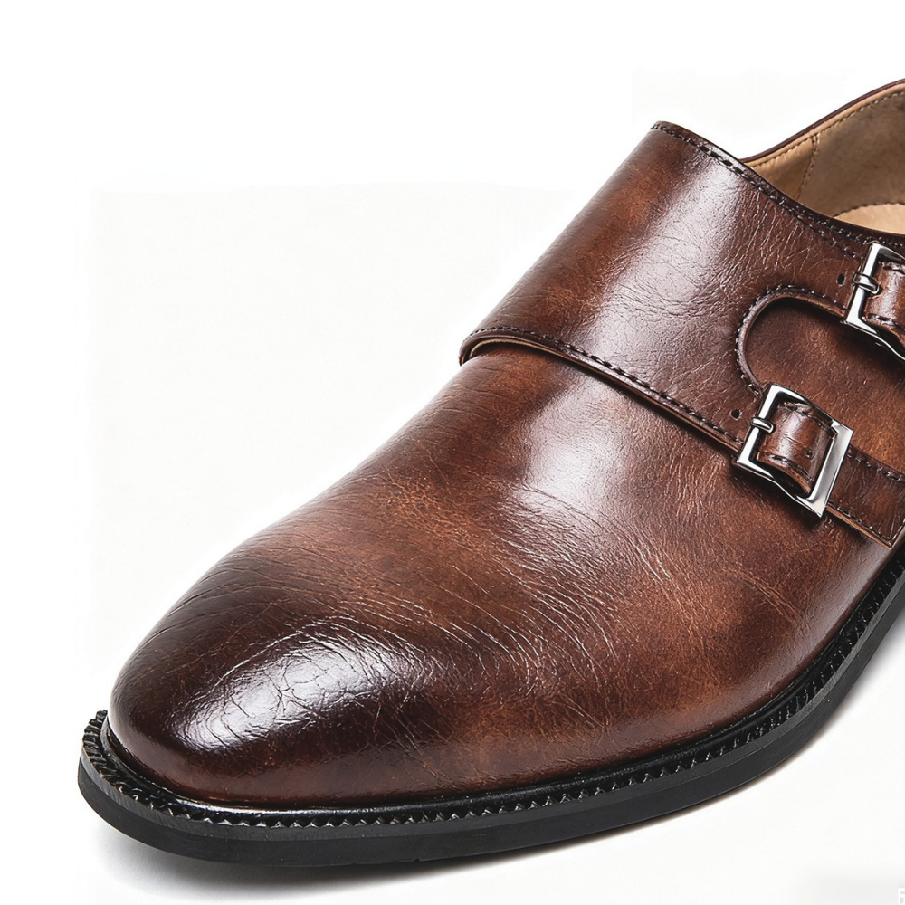 Men's Double Monk Shoes