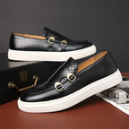 Men's Double Side Buckle Loafers