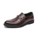 Men's Dress Loafers with Strap Detail