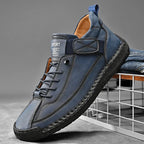 Men's Elasticated Lace-Up Trainer