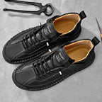 Men's Elasticated Lace-Up Trainer