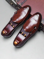 Men's Formal Monk Strap Loafers