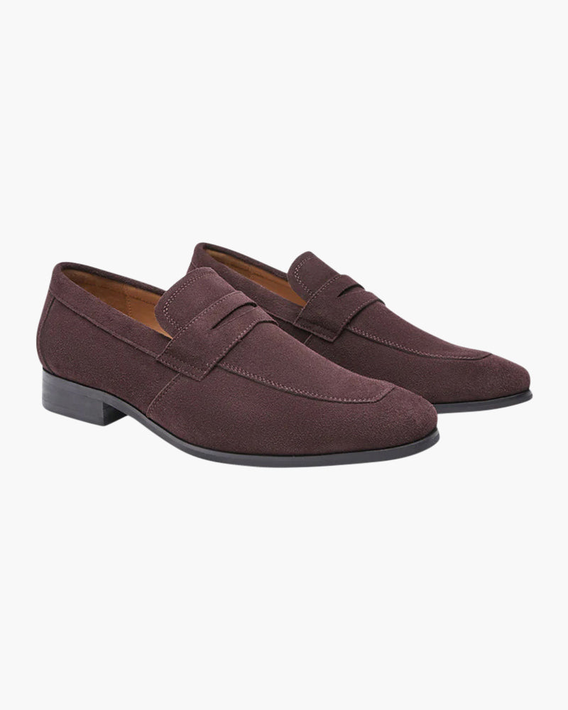Men's Low Heel Penny Loafers