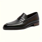 Men's Penny Elongated Toe Loafers