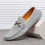 Men's Perforated Driving Loafers