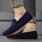 Men's Perforated Driving Loafers