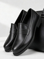 Men's Perforated Penny Loafers