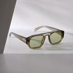 Men's Rectangular Lenses Sunglasses