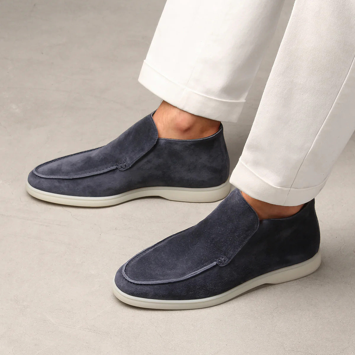 Men's Slip-On Ankle Loafers