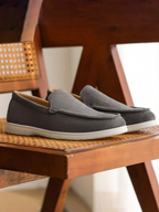 Men's Slip-On Moc Toe Loafers