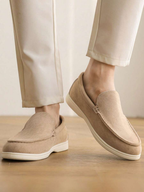 Men's Slip-On Moc Toe Loafers