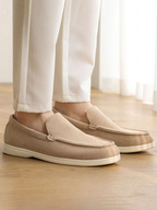 Men's Slip-On Moc Toe Loafers