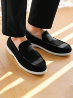 Men's Slip-On Moc Toe Loafers