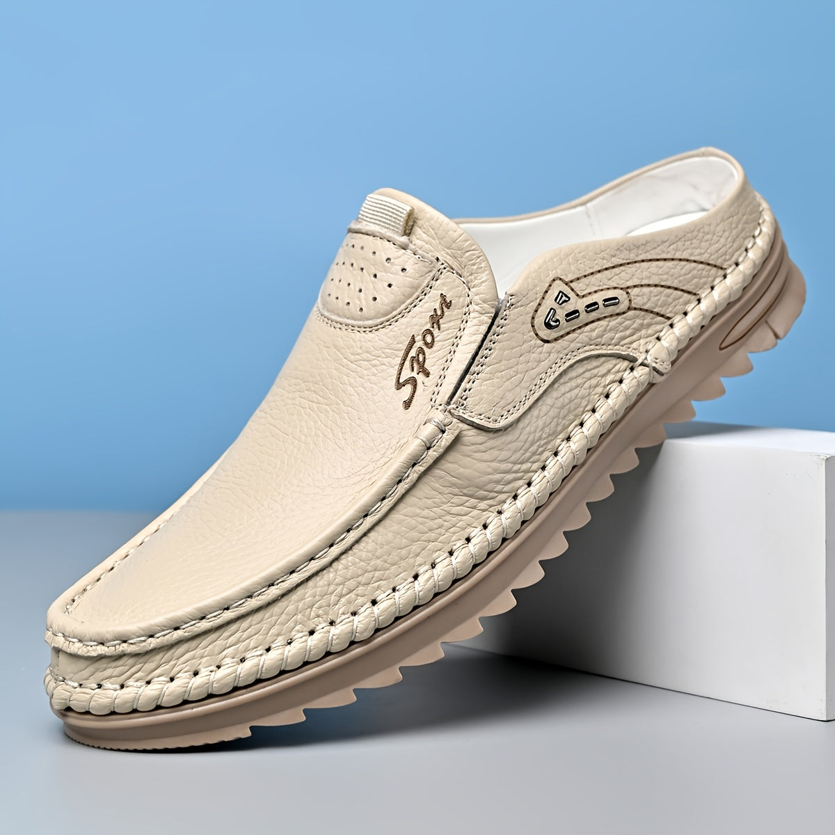 Men's Slip-On Mule Loafers