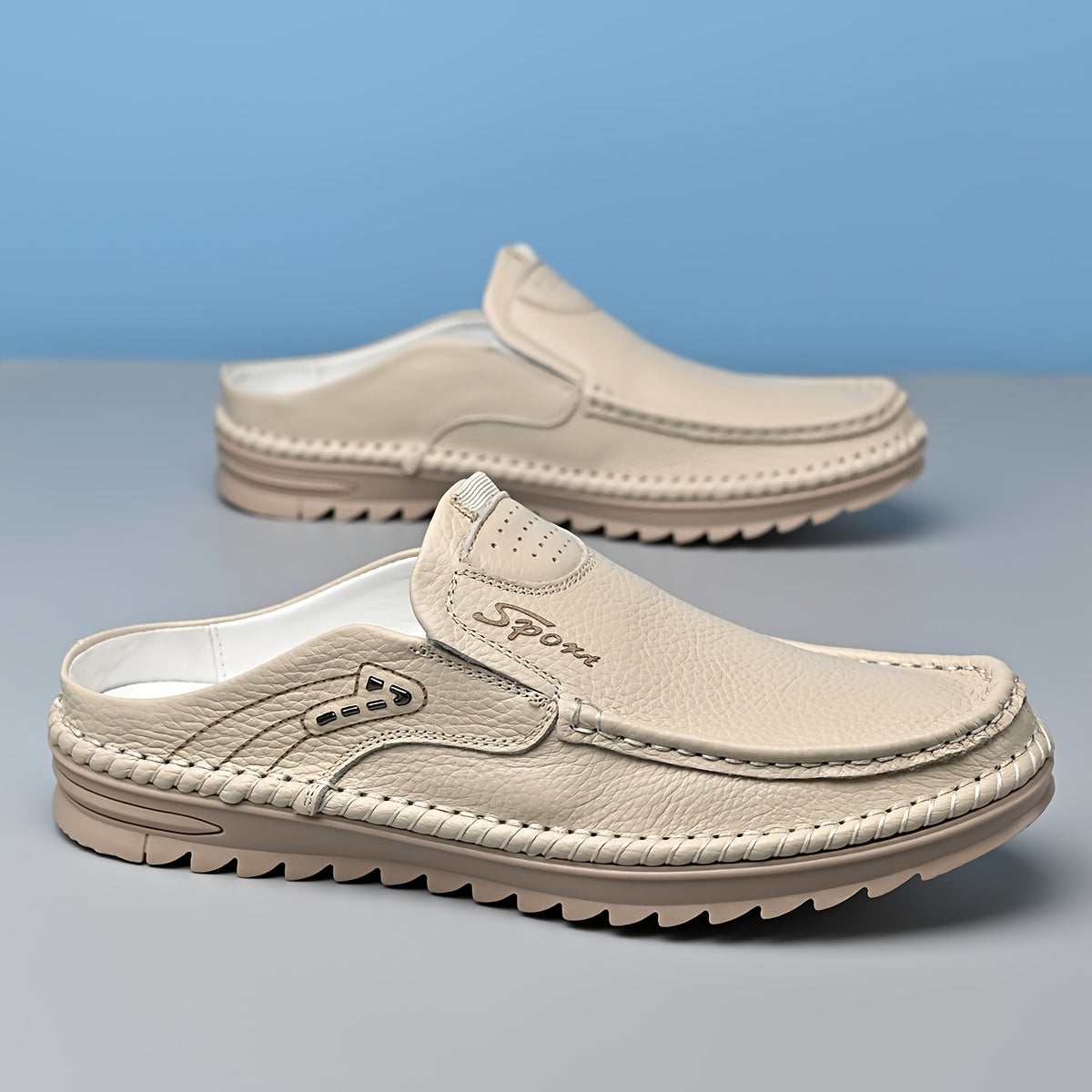 Men's Slip-On Mule Loafers