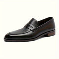 Men's Square Toe Penny Loafers