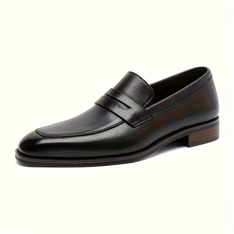 Men's Square Toe Penny Loafers