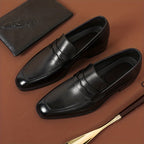 Men's Square Toe Penny Loafers