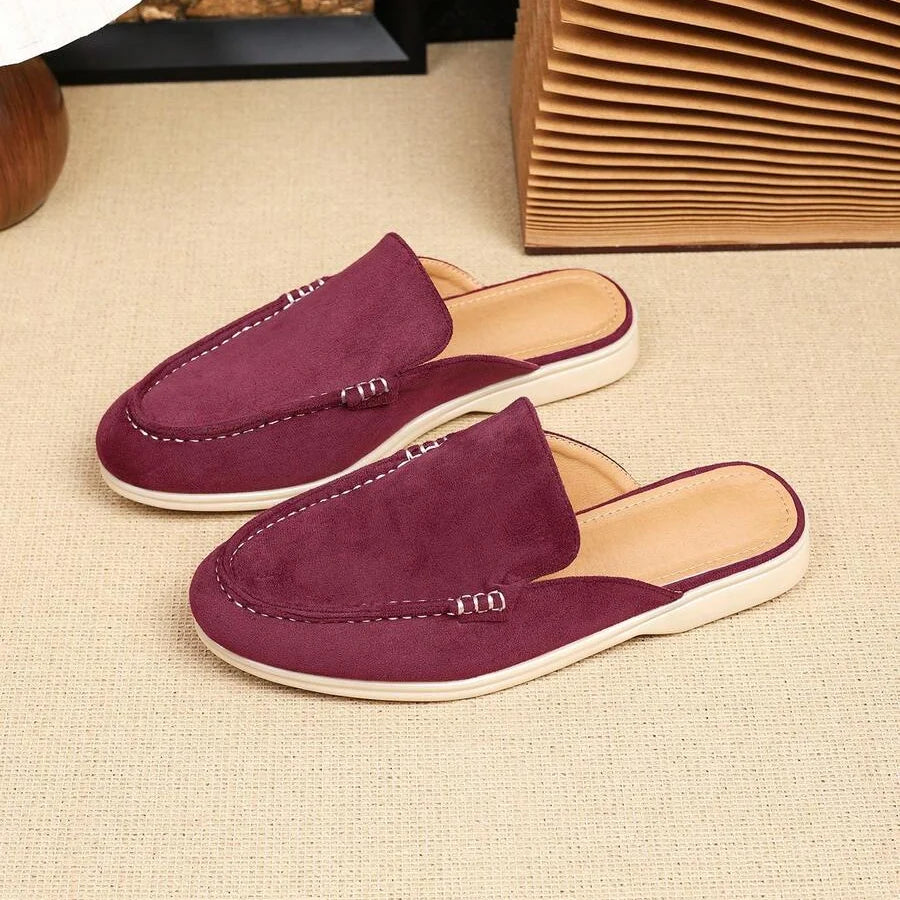 Men's Stitched Backless Mules