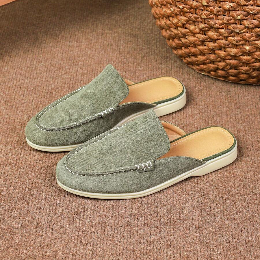 Men's Stitched Backless Mules