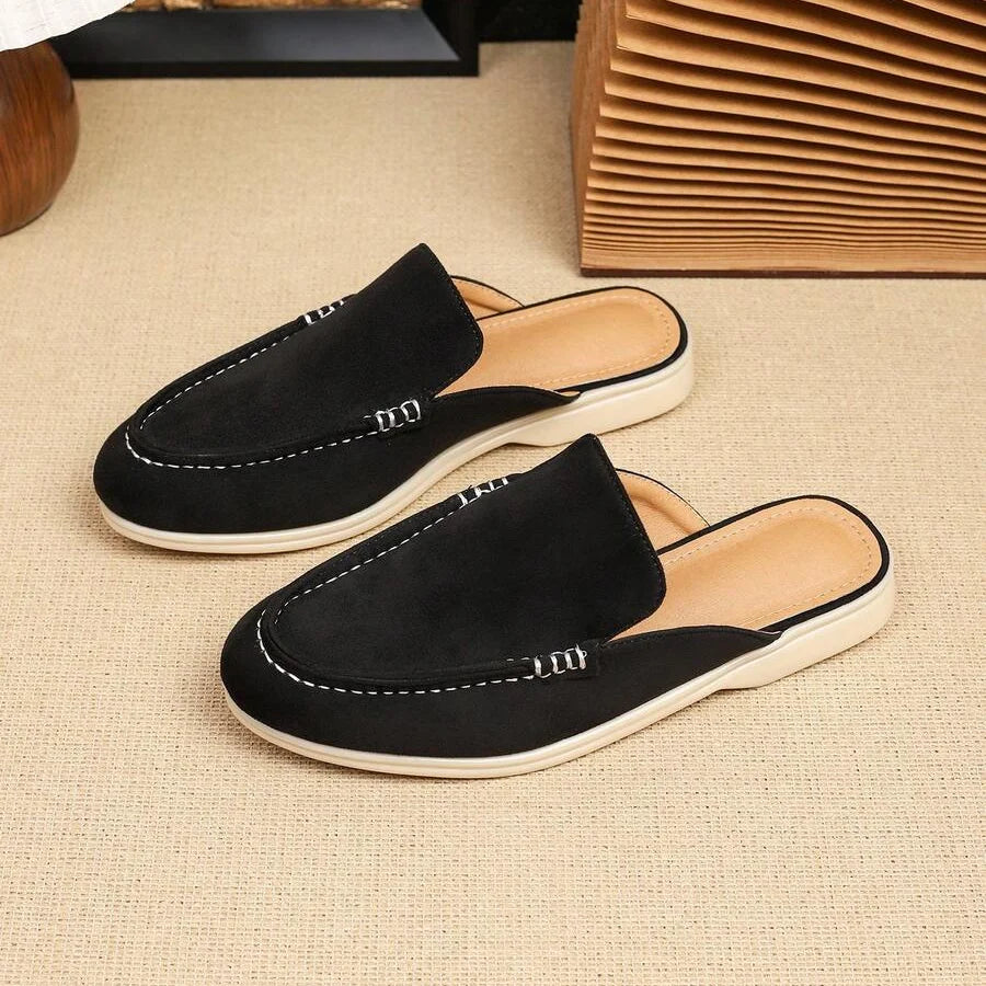Men's Stitched Backless Mules