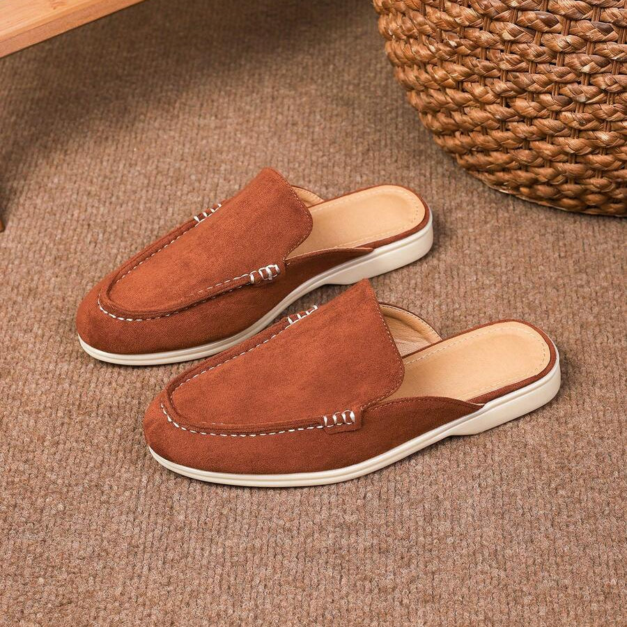 Men's Stitched Backless Mules