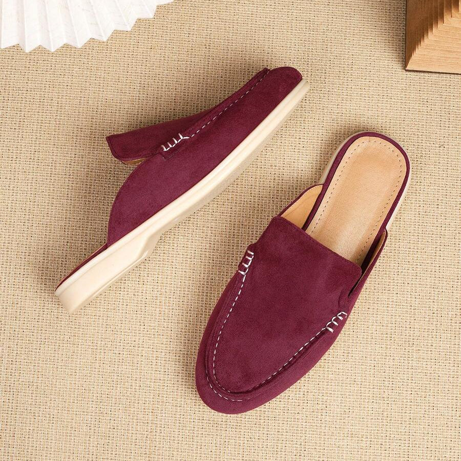 Men's Stitched Backless Mules