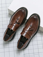 Men's Tassel Penny Loafers